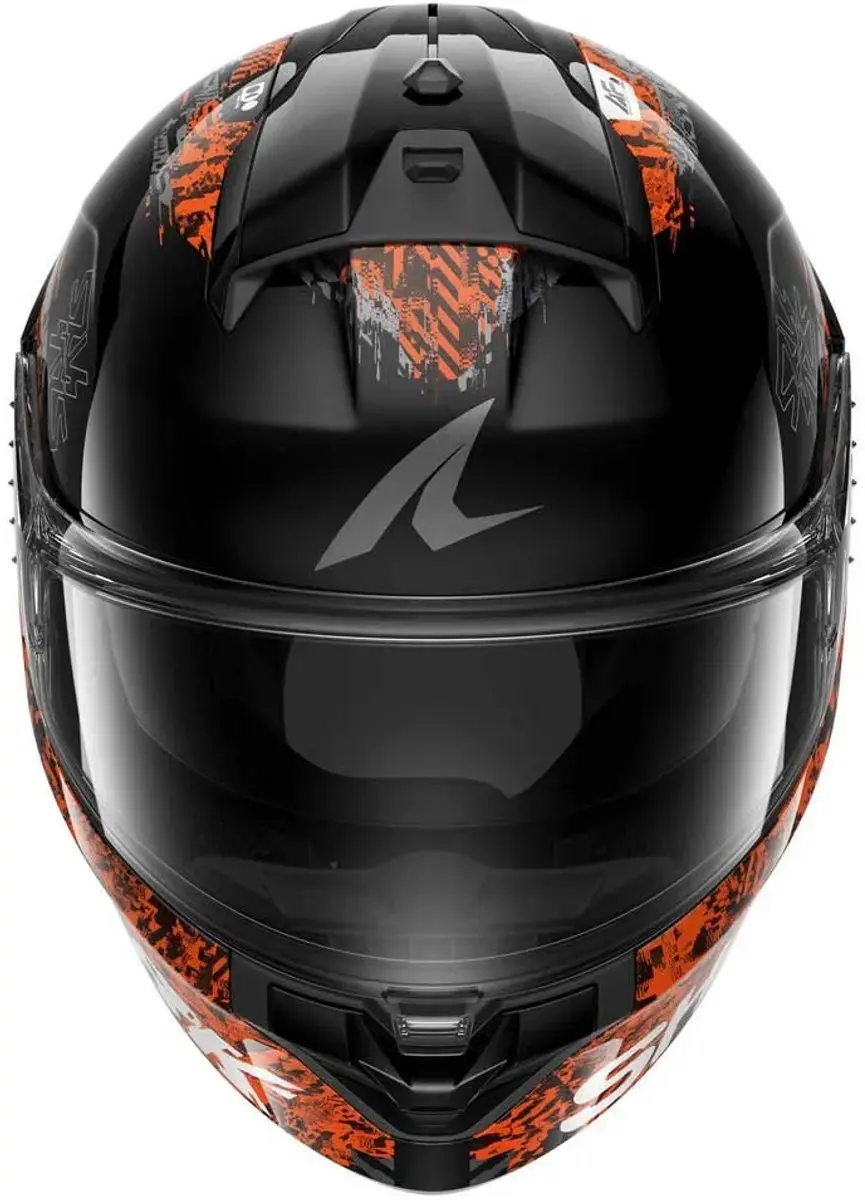 Shark Ridill 2 Speed-VIB Helm L - Black/Anthracite/Orange