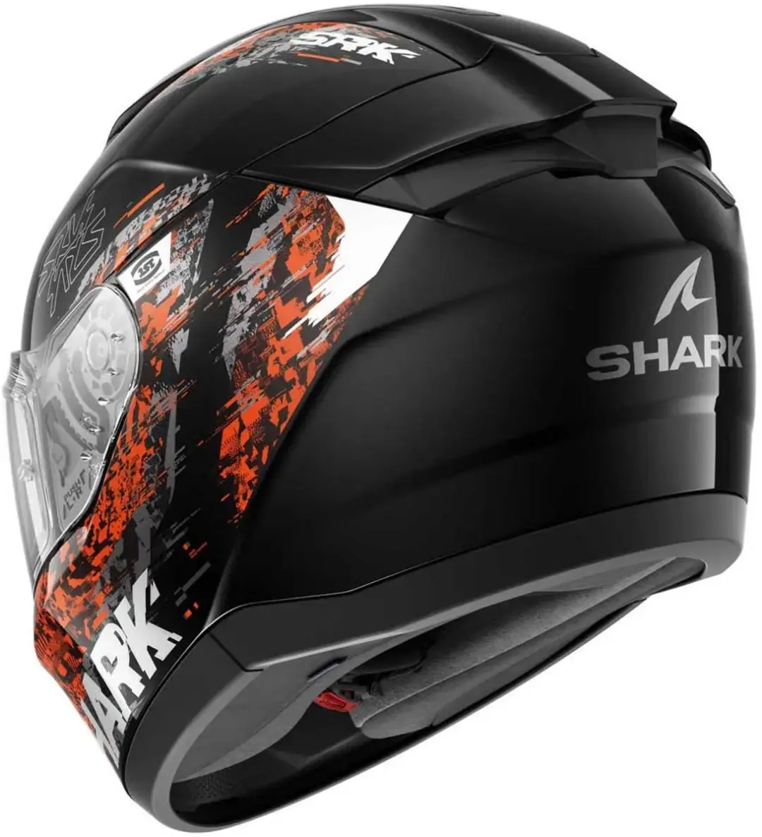 Shark Ridill 2 Speed-VIB Helm L - Black/Anthracite/Orange