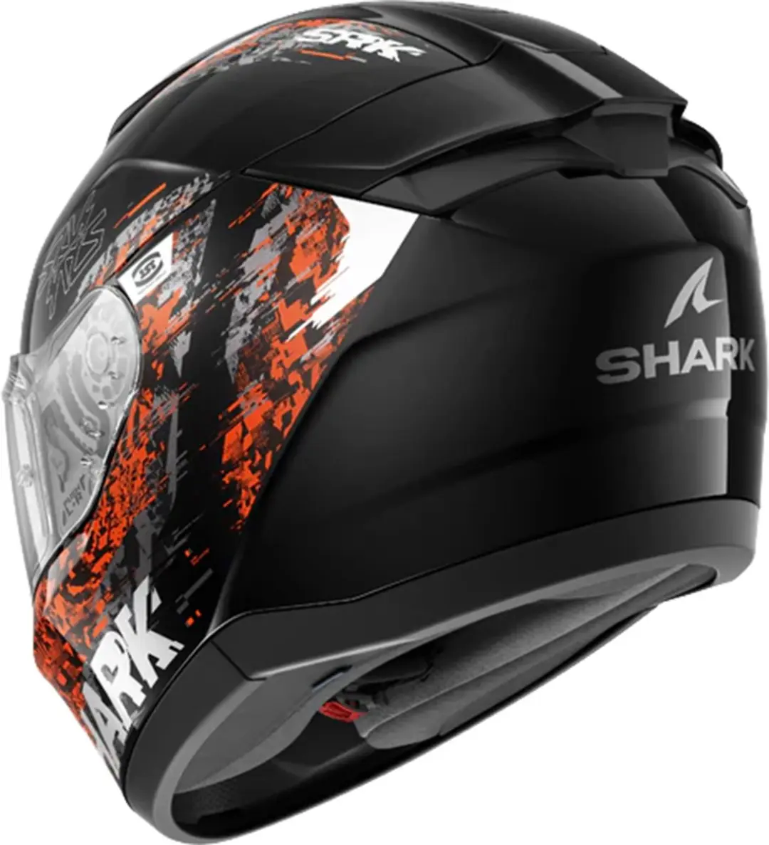 Shark Ridill 2 Speed-VIB Helm L - Black/Anthracite/Orange