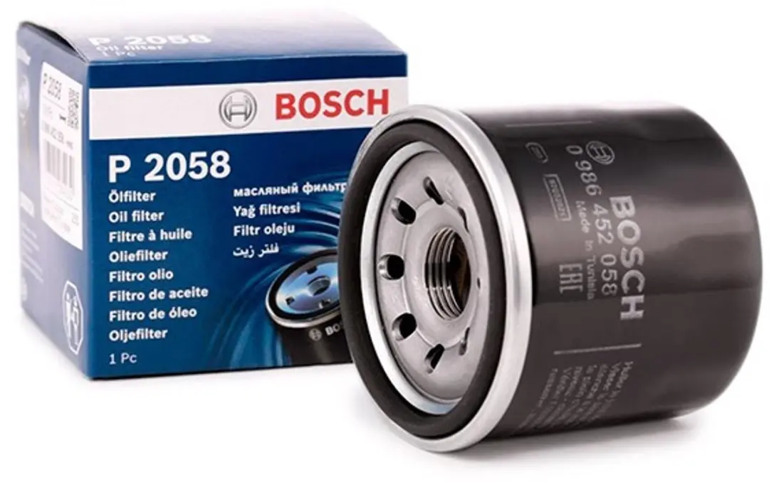 Bosch Oliefilter P2058 - o.a. Opel Agila