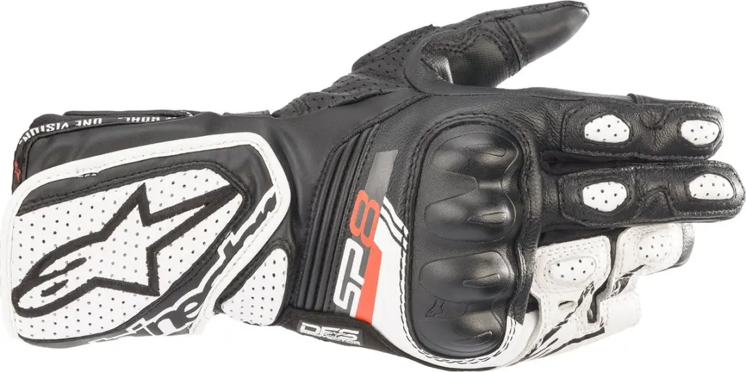 Alpinestars Stella SP-8 V3 Handschoen - XL - Zwart/Wit