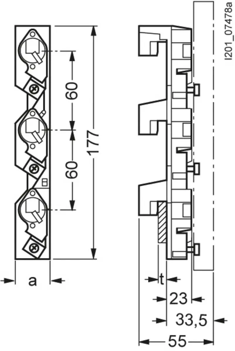 Siemens 5SG6202 Zekeringsokkel - 4 Stuks