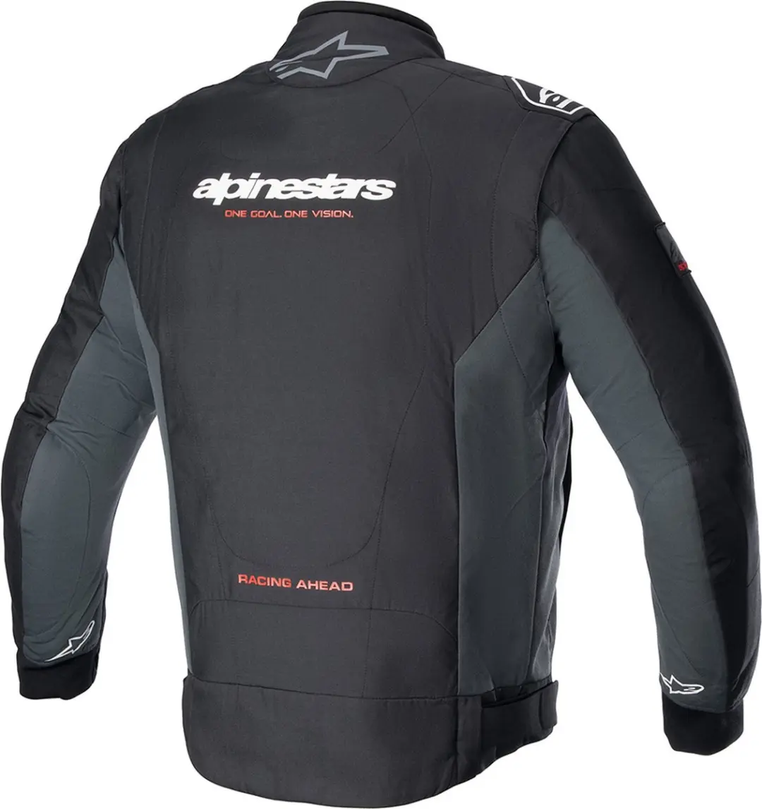 Alpinestars Monza-Sport Jas - Zwart/Tar Grijs S