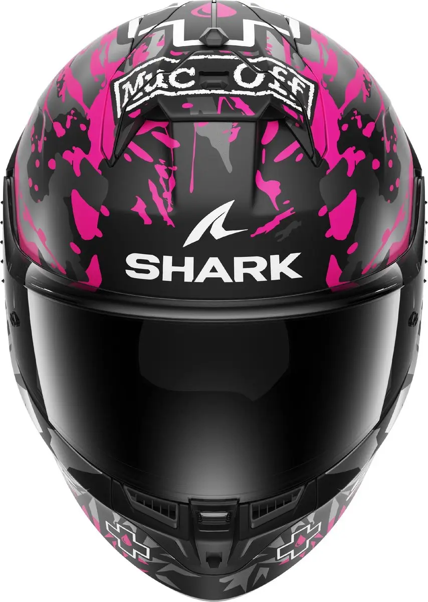 Shark Skwal Cup Replica Helm - XXL - Zilver/roze/zwart/blauw