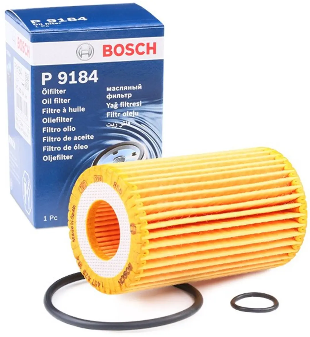Bosch Oliefilter 1 457 429 184 - o.a. Renault Clio/Kangoo/Twingo