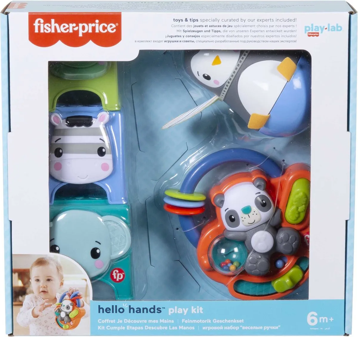 Fisher-Price Hello Hands Play Kit HFJ93 - Educatief spel - Meerkleurig