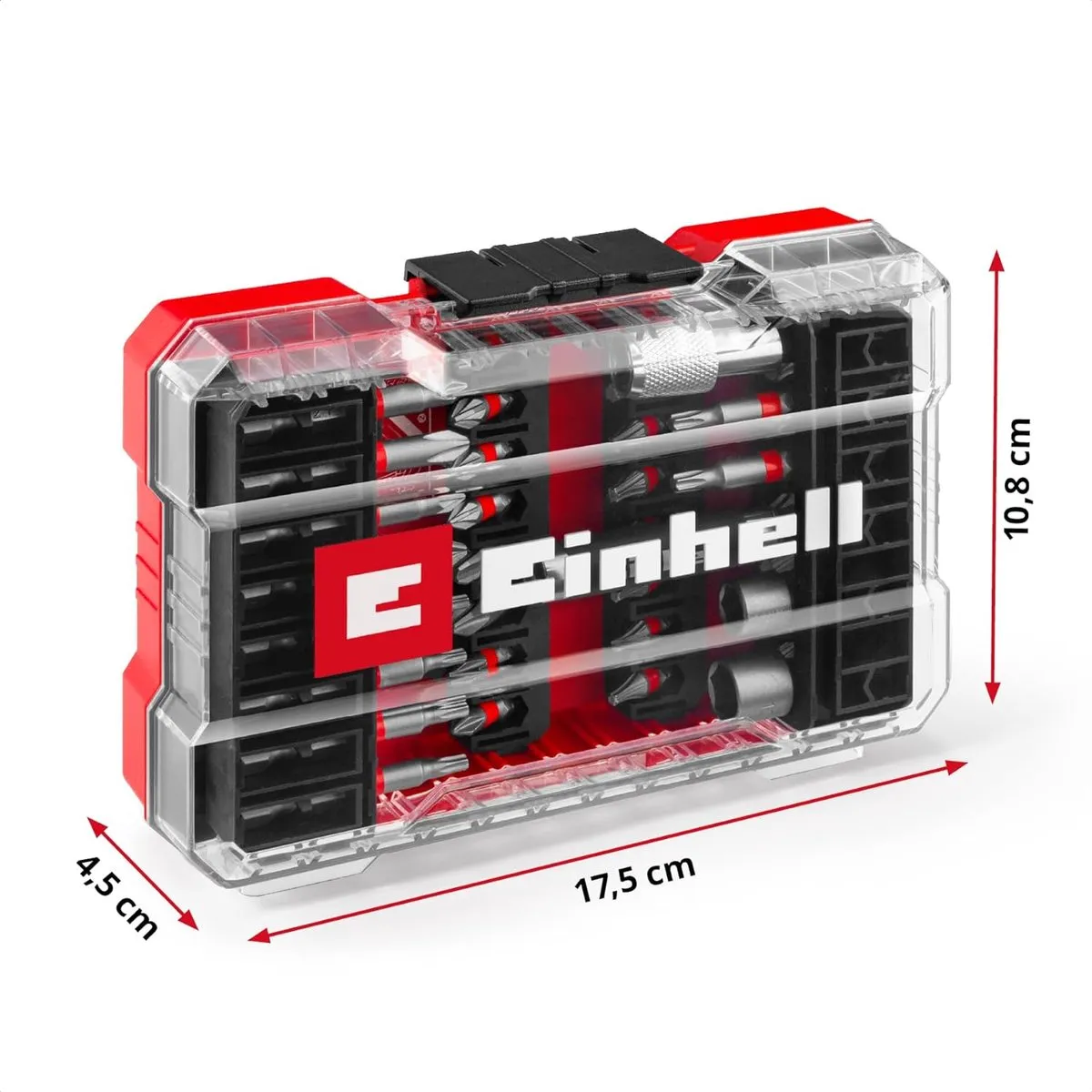 Einhell Bitset M-CASE 42-delig - Metaal