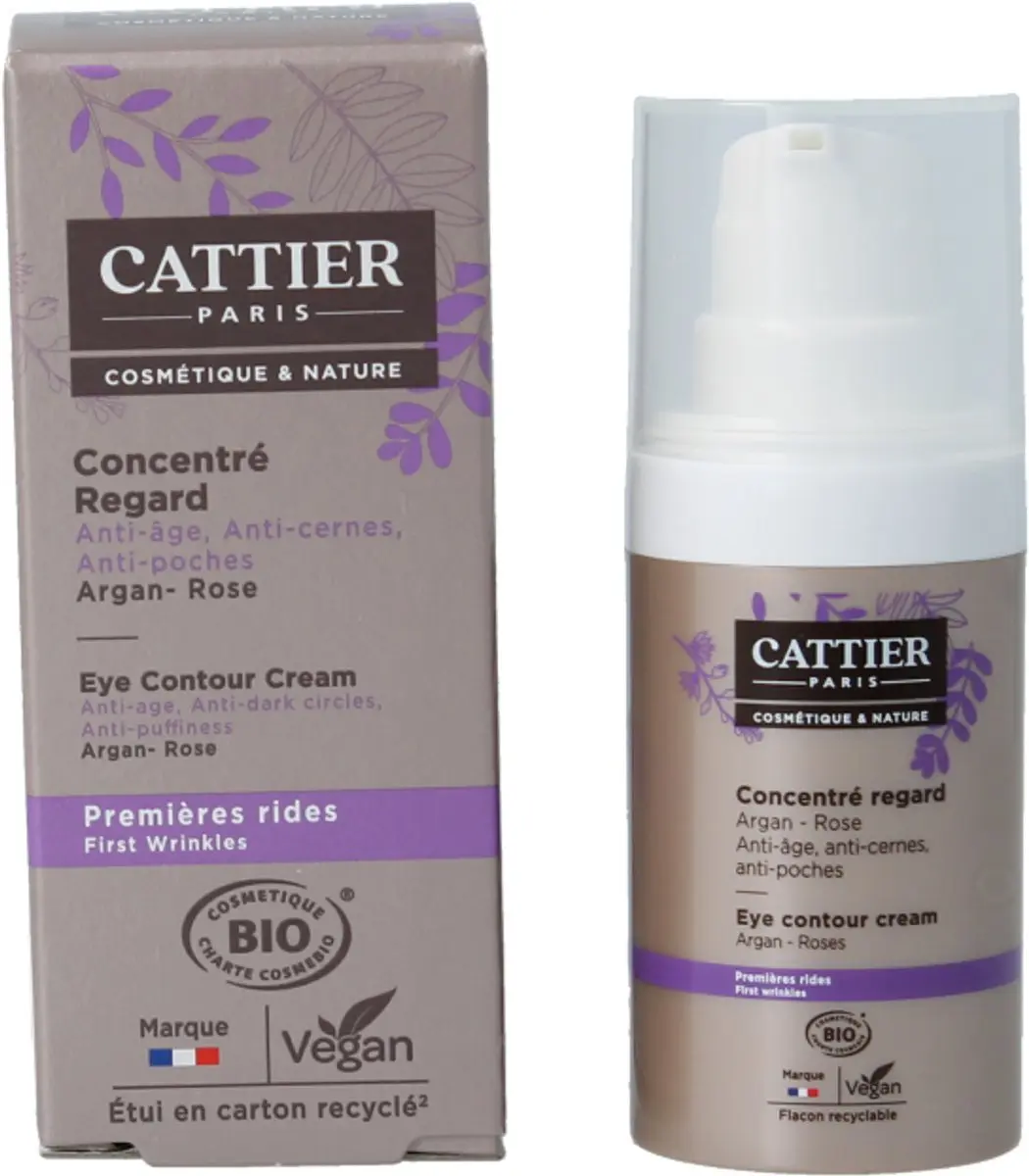 Cattier Oogcrème Anti Age Bio 15ml
