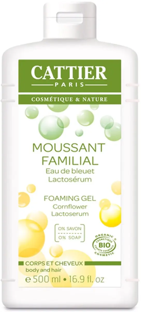 Cattier Family Shampoo & Douchegel 500ml