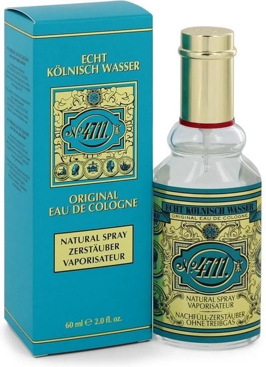 4711 Natural Spray Unisex Eau de Cologne 60ml