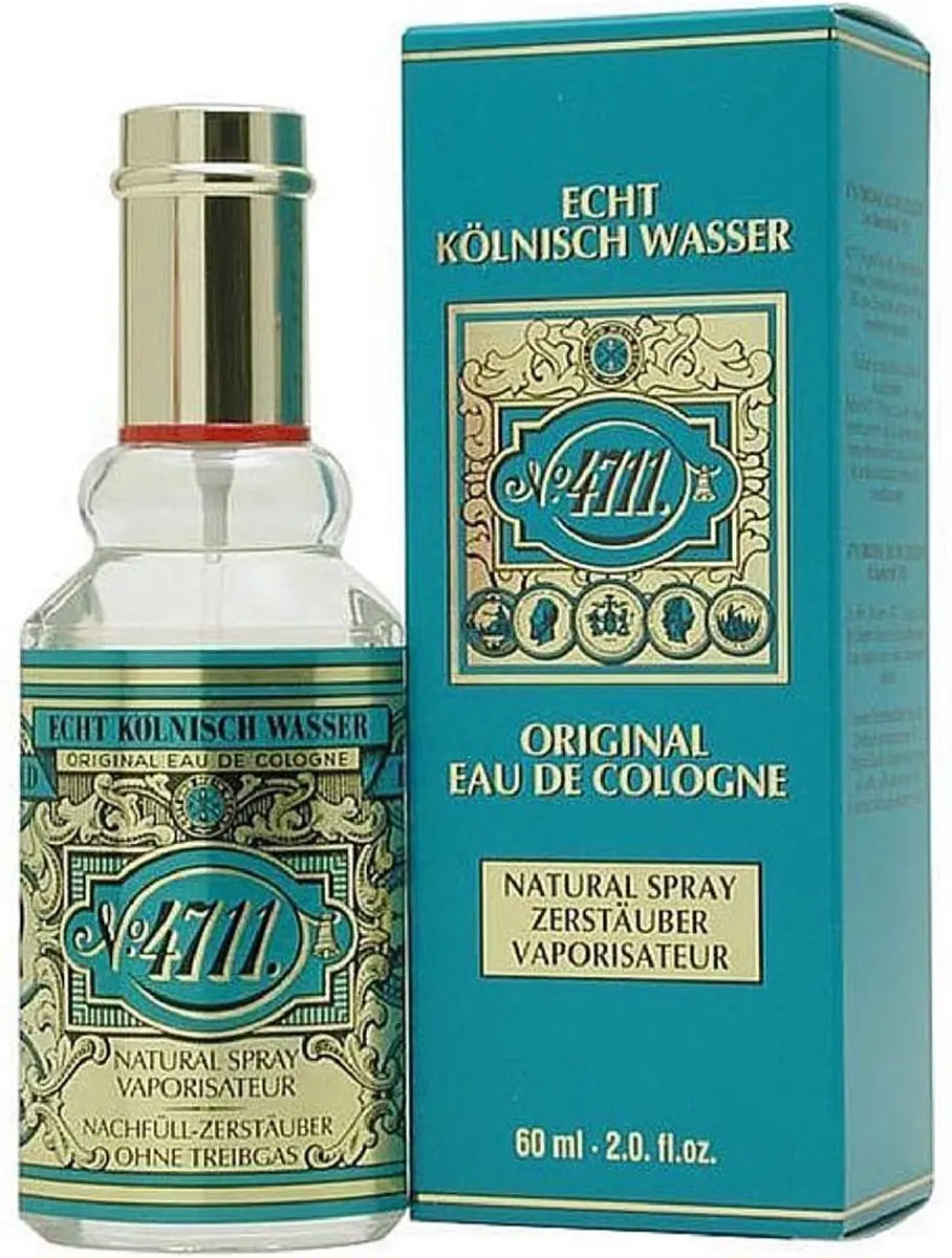4711 Natural Spray Unisex Eau de Cologne 60ml