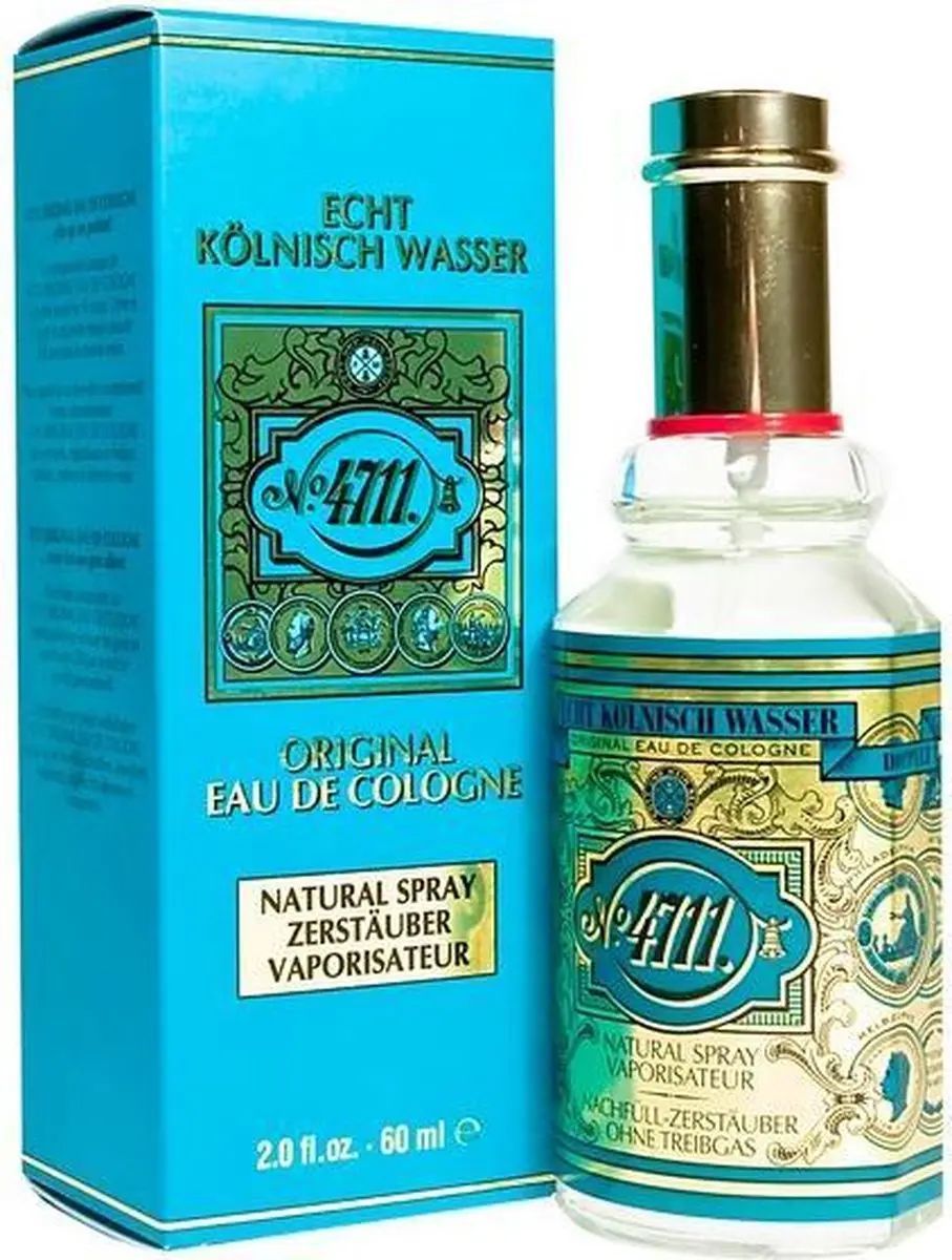 4711 Natural Spray Unisex Eau de Cologne 60ml
