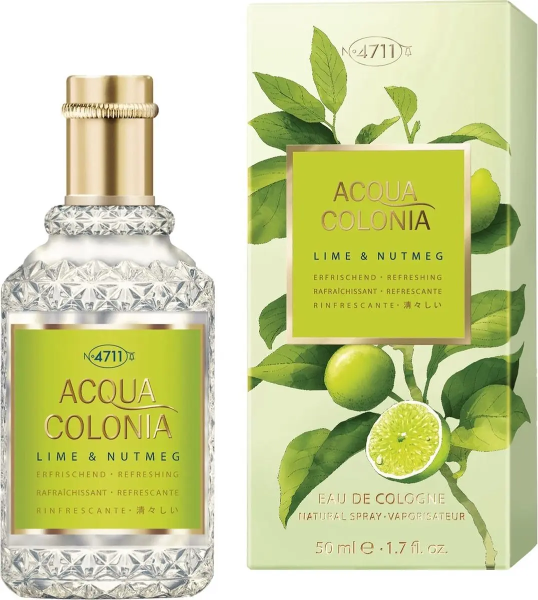 4711 Acqua Colonia Lime en Nutmeg Eau de Cologne 50ml