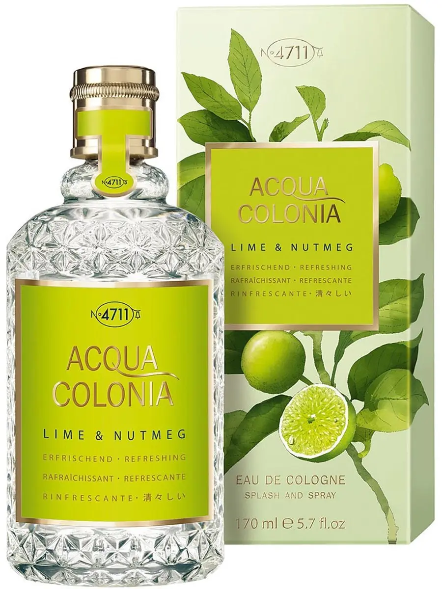 4711 Acqua Colonia Lime en Nutmeg Eau de Cologne 50ml