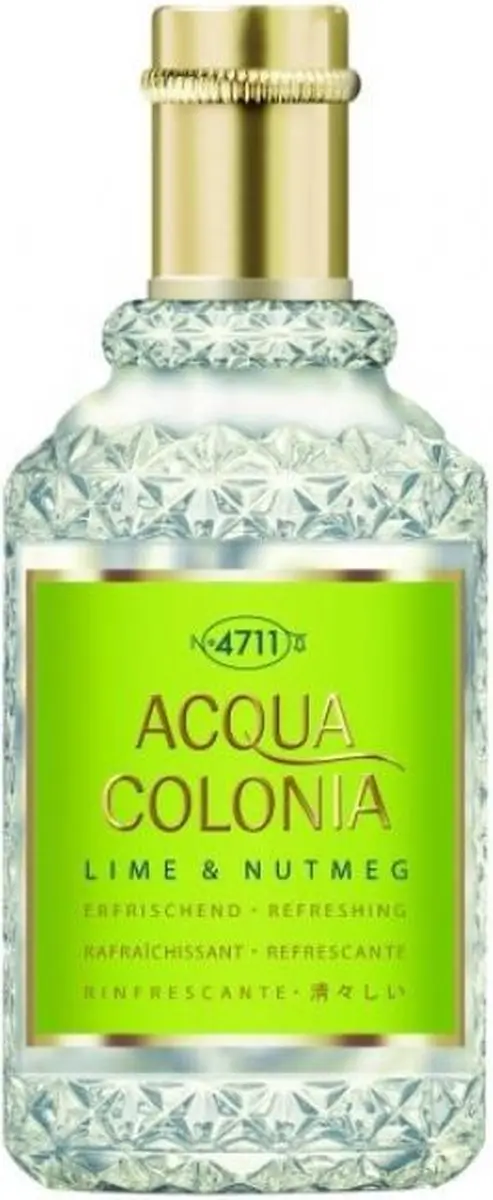 4711 Acqua Colonia Lime en Nutmeg Eau de Cologne 50ml