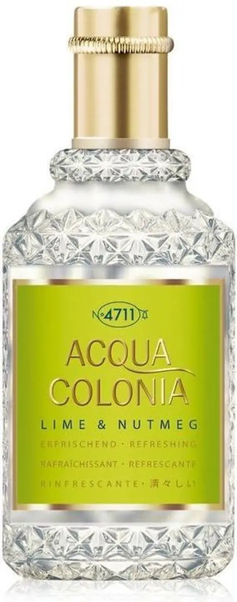 4711 Acqua Colonia Lime en Nutmeg Eau de Cologne 50ml - afbeelding 6 van 6