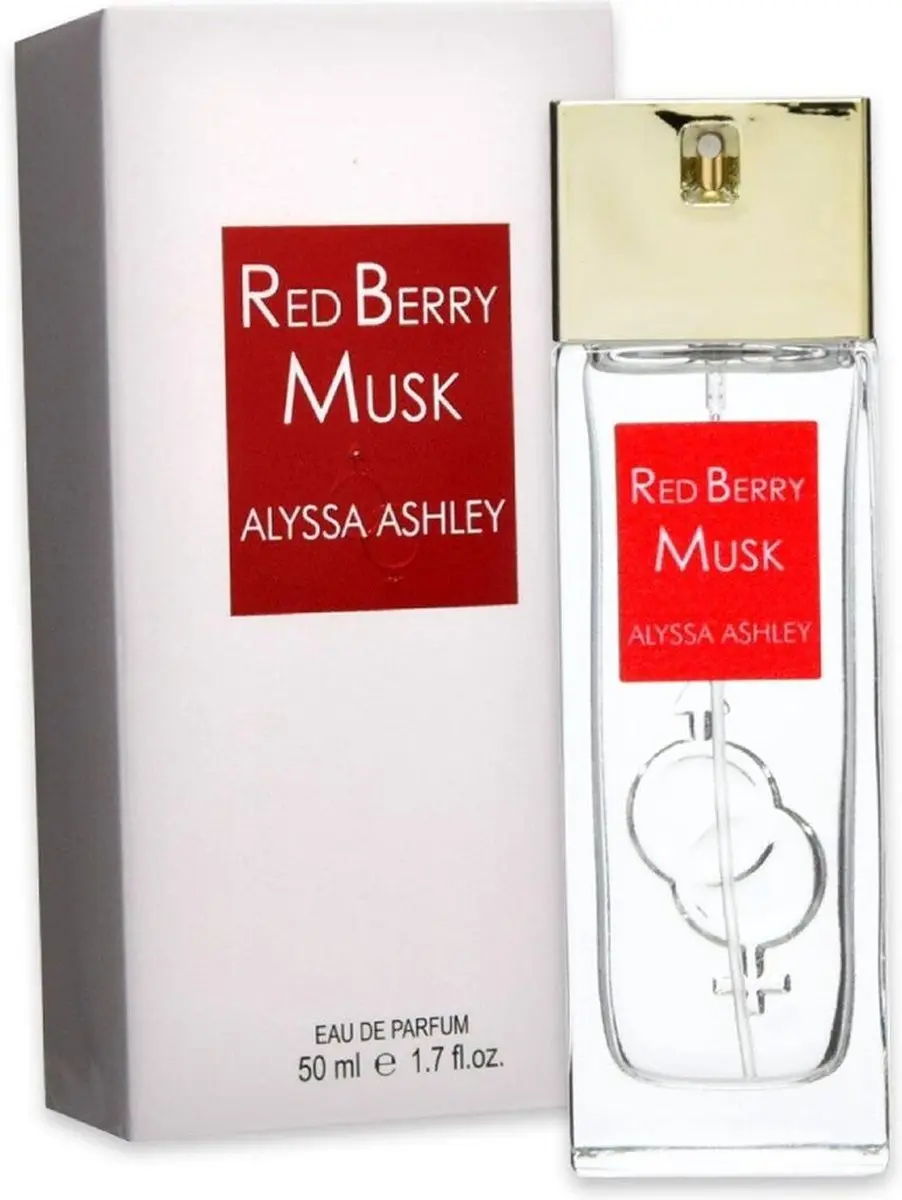 Alyssa Ashley Red Berry Musk Eau de Parfum 50ml