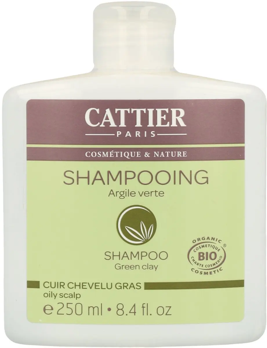 Cattier Shampoo Groene Klei 250ml