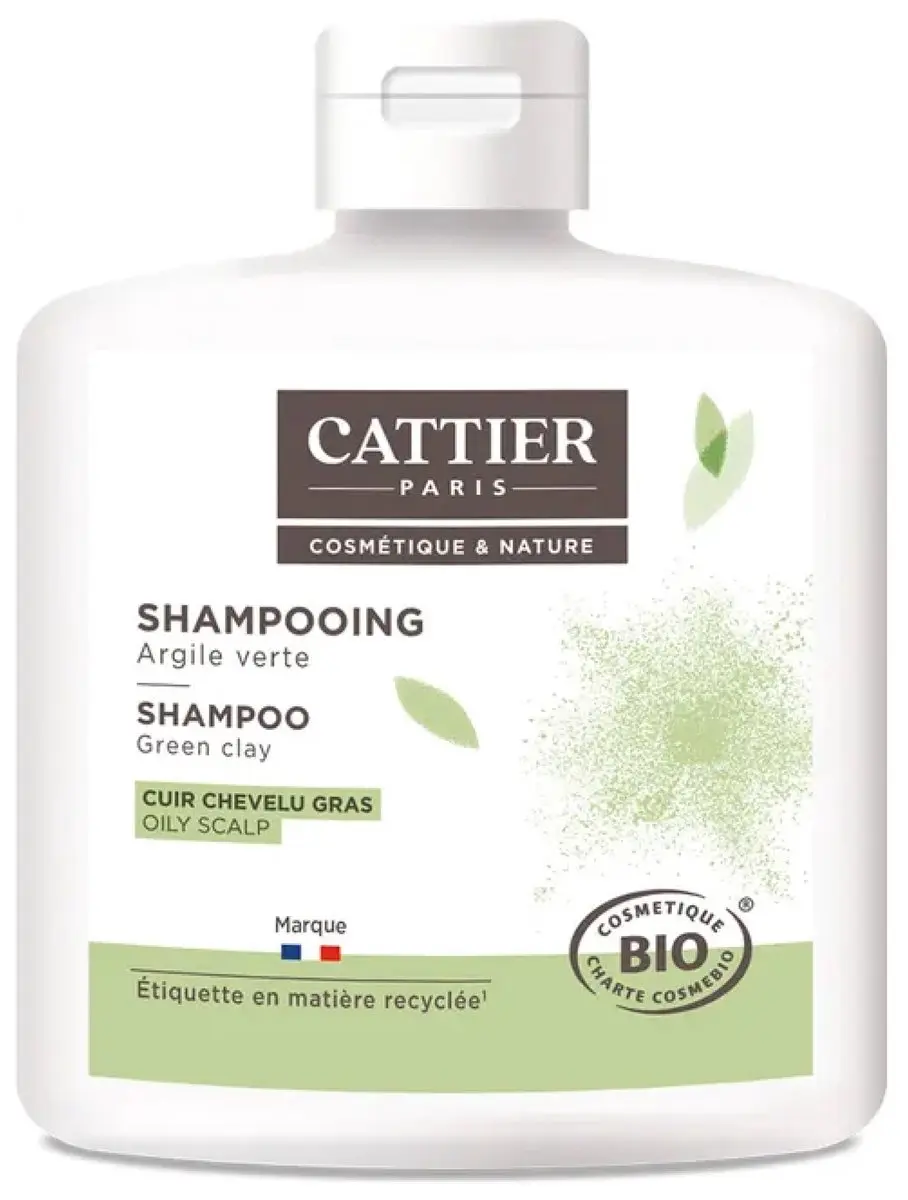 Cattier Shampoo Groene Klei 250ml