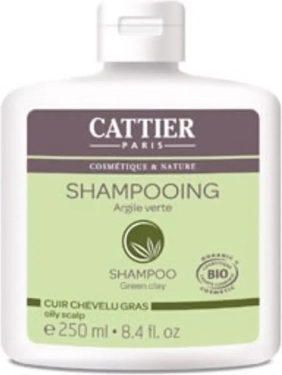 Cattier Shampoo Groene Klei 250ml