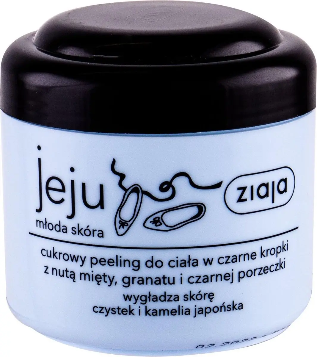 Ziaja Jeju Sugar Body Scrub Black Dots 200ml