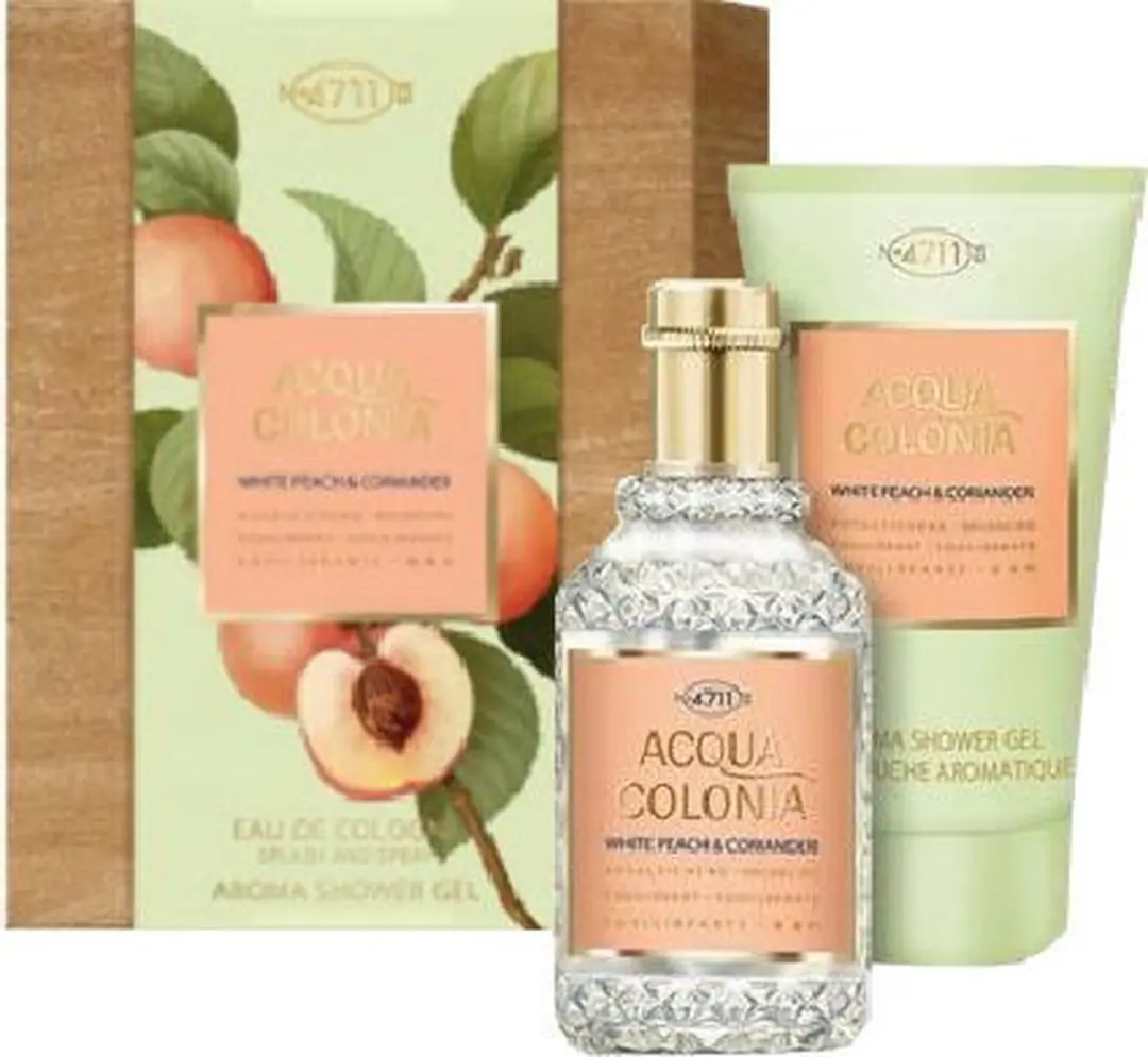 4711 Acqua Colonia White Peach Geschenkset - 50ml + 75ml