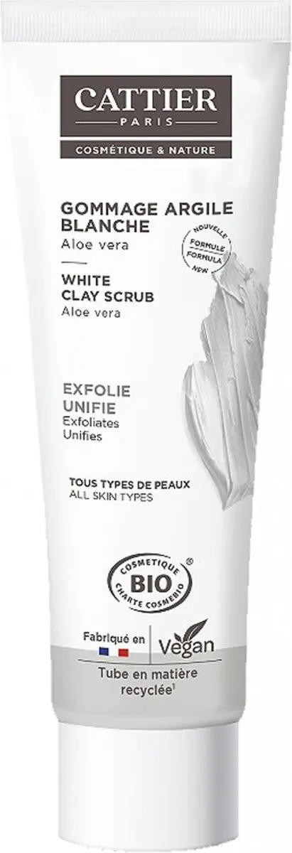 Cattier Peeling Witte Klei 100ml