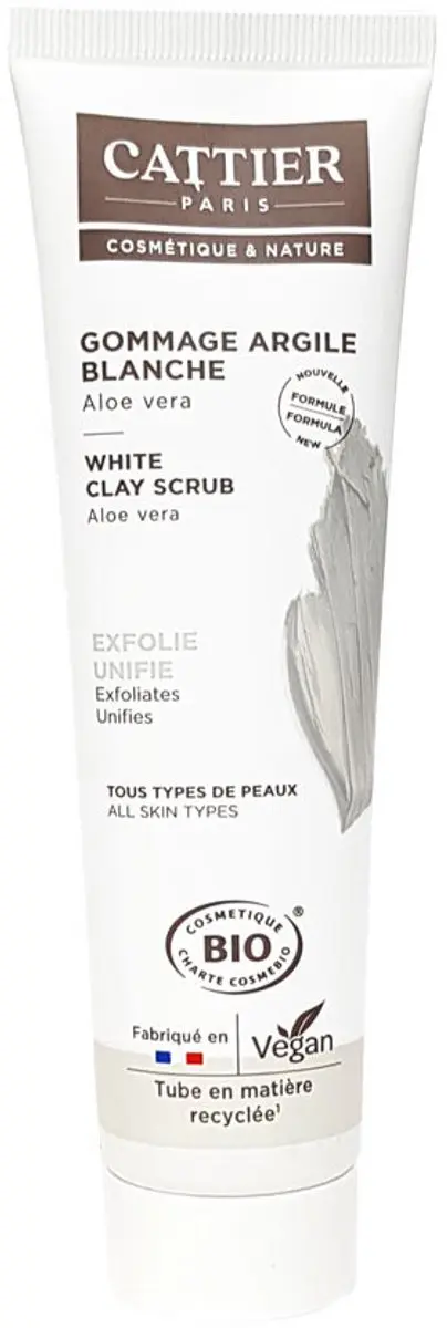 Cattier Peeling Witte Klei 100ml