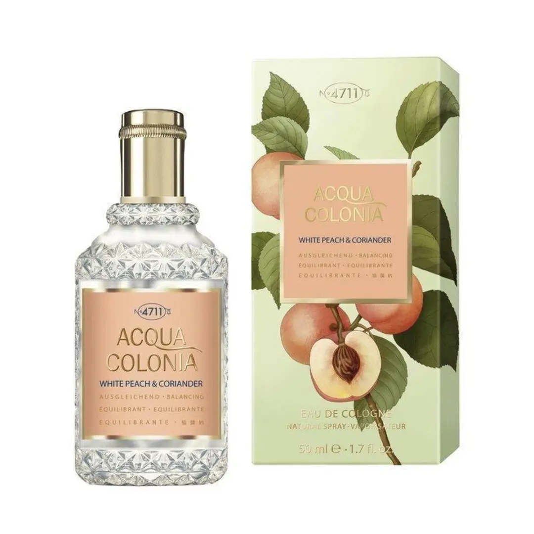 4711 Acqua Colonia Witte Perzik & Koriander Eau de Cologne 50ml - afbeelding 6 van 6