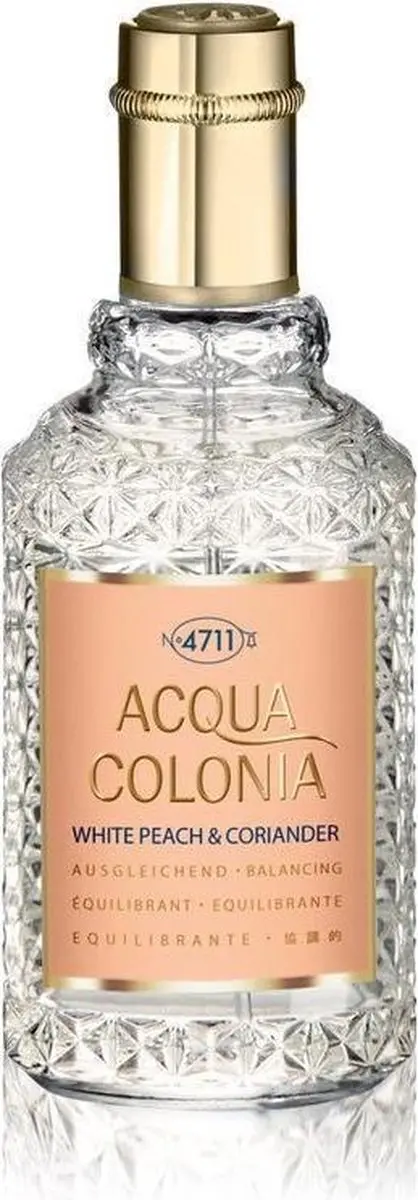 4711 Acqua Colonia Witte Perzik & Koriander Eau de Cologne 50ml