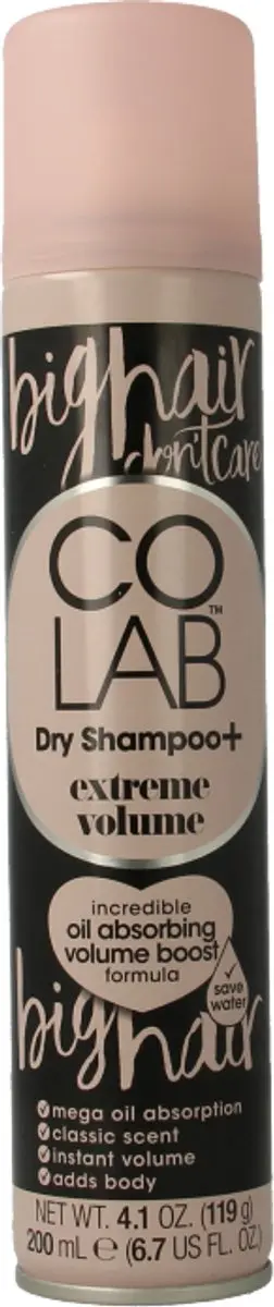 Colab Extreme Volume Dry Shampoo 200ml