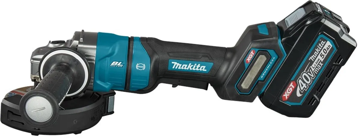 Makita GA050GT101 Accu Haakse Slijper 125mm - 40V Max - afbeelding 6 van 6