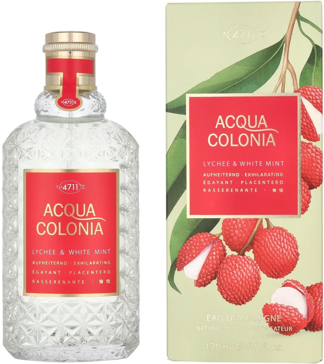 4711 Acqua Colonia Lychee & White Mint Eau de Cologne 170ml
