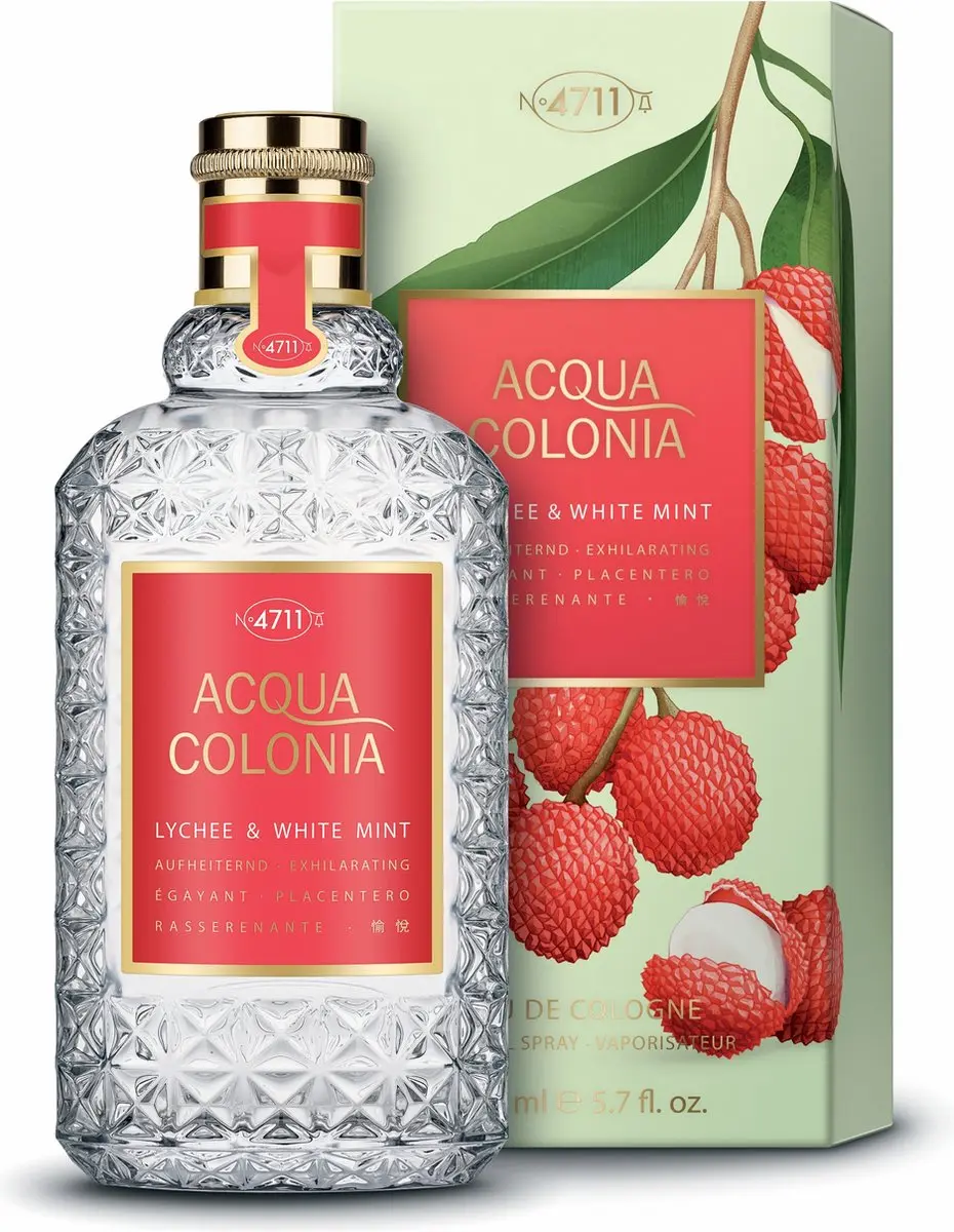 4711 Acqua Colonia Lychee & White Mint Eau de Cologne 170ml