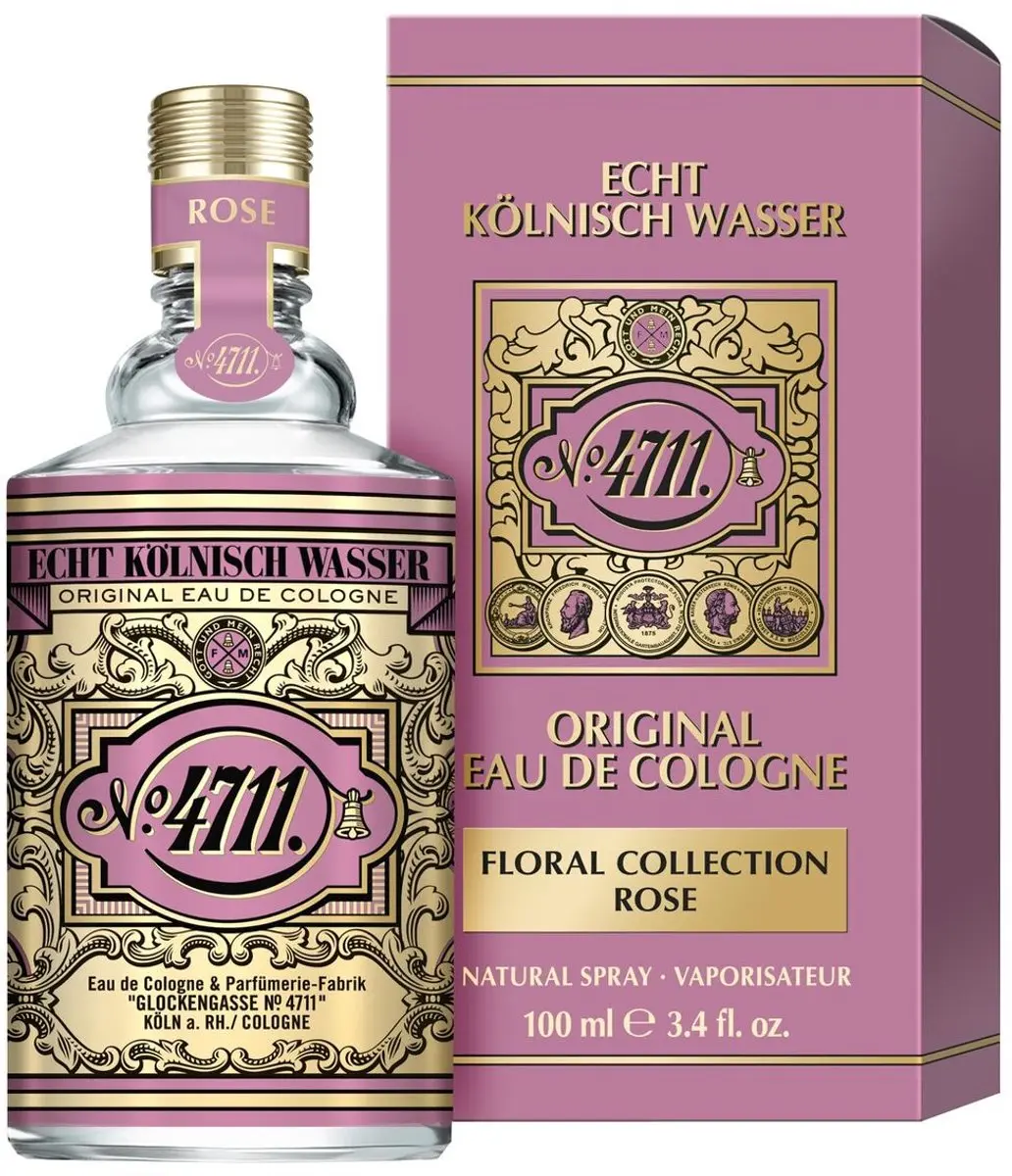 4711 Floral Rose Eau de Cologne 100ml