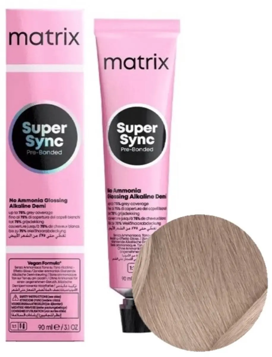 Matrix Haartoner Super Sync 10P Extra Licht Parelblond 90ml