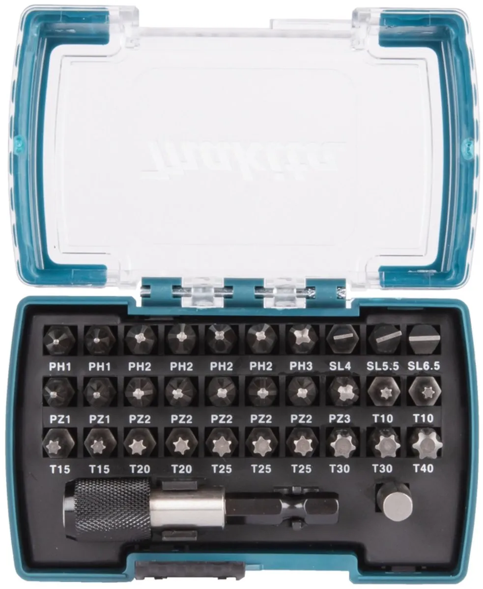 Makita D-74762 Schroefbitset - 32-delig - Torx T10