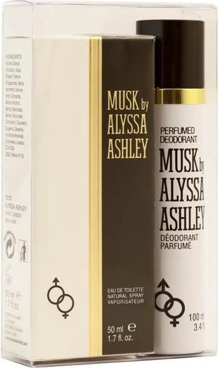 Alyssa Ashley Musk Eau de Toilette Set - 150ml (2x)