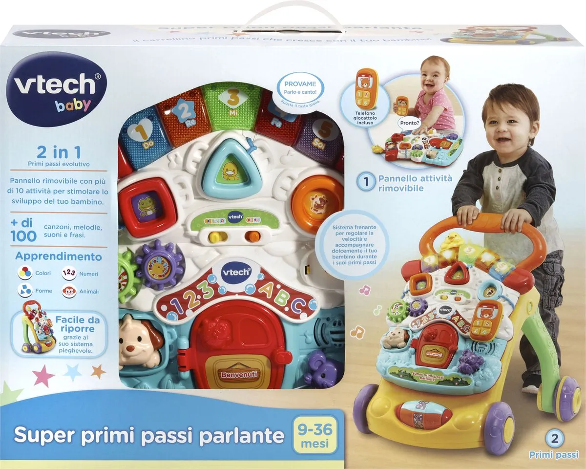 VTech Baby 80-505607 Speelgoed - 2x AA - Meerkleurig