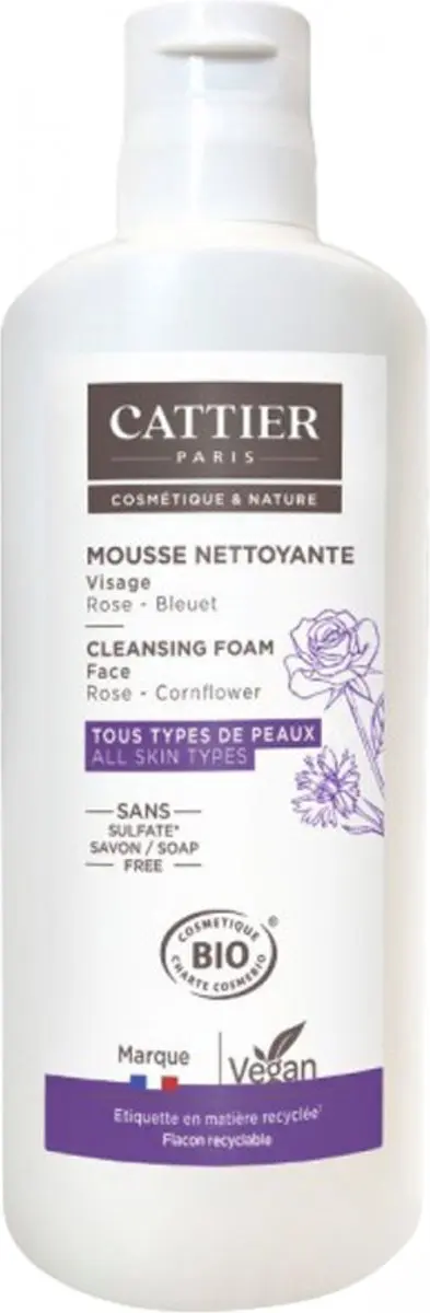 Cattier Reinschuimm Gezicht 150ml