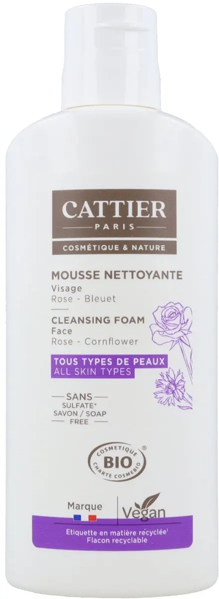 Cattier Reinschuimm Gezicht 150ml