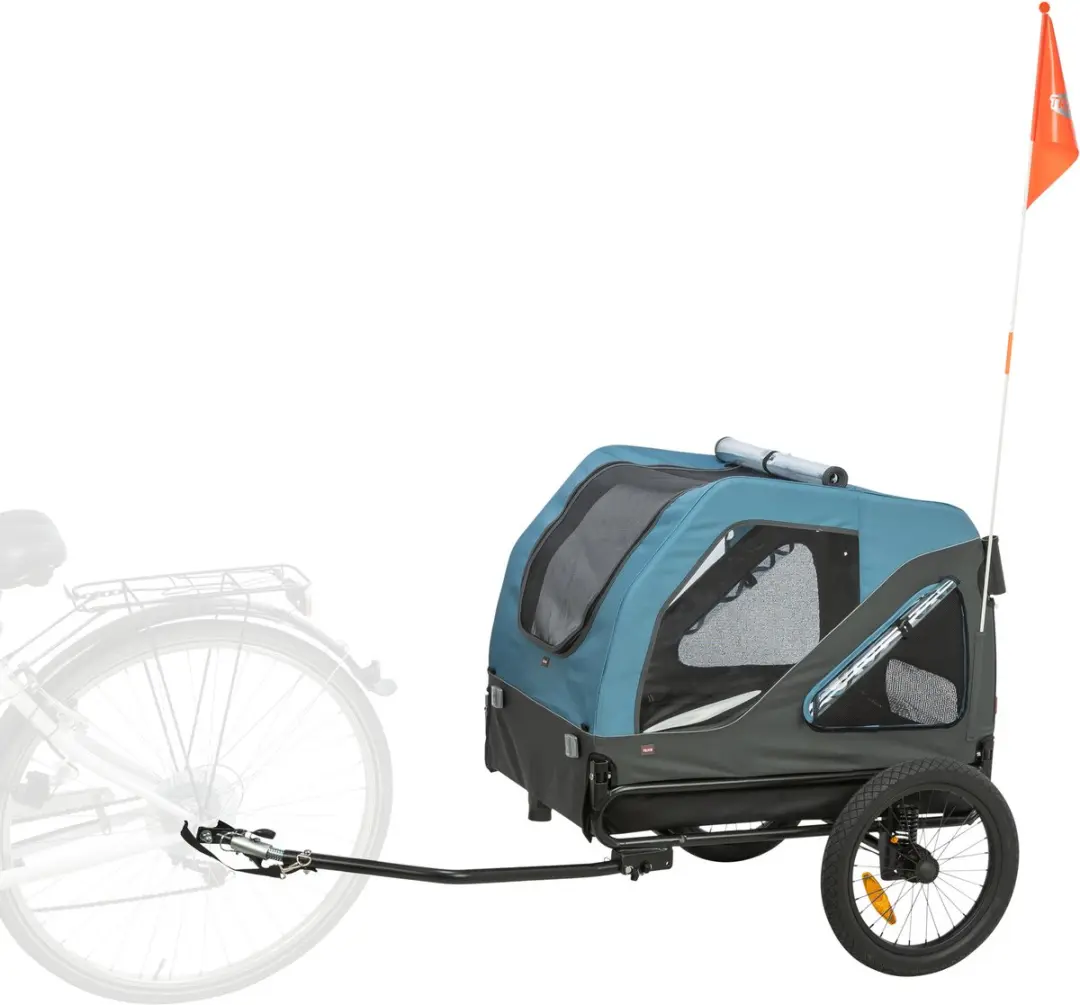 Trixie Fietskar Blauw/Grijs M