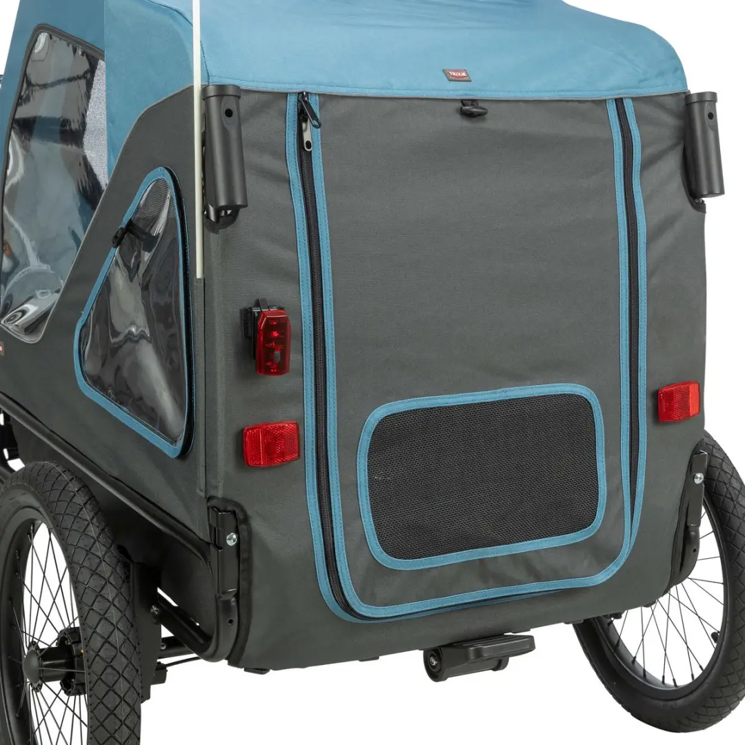 Trixie Fietskar Blauw/Grijs M - Tot 35 kg