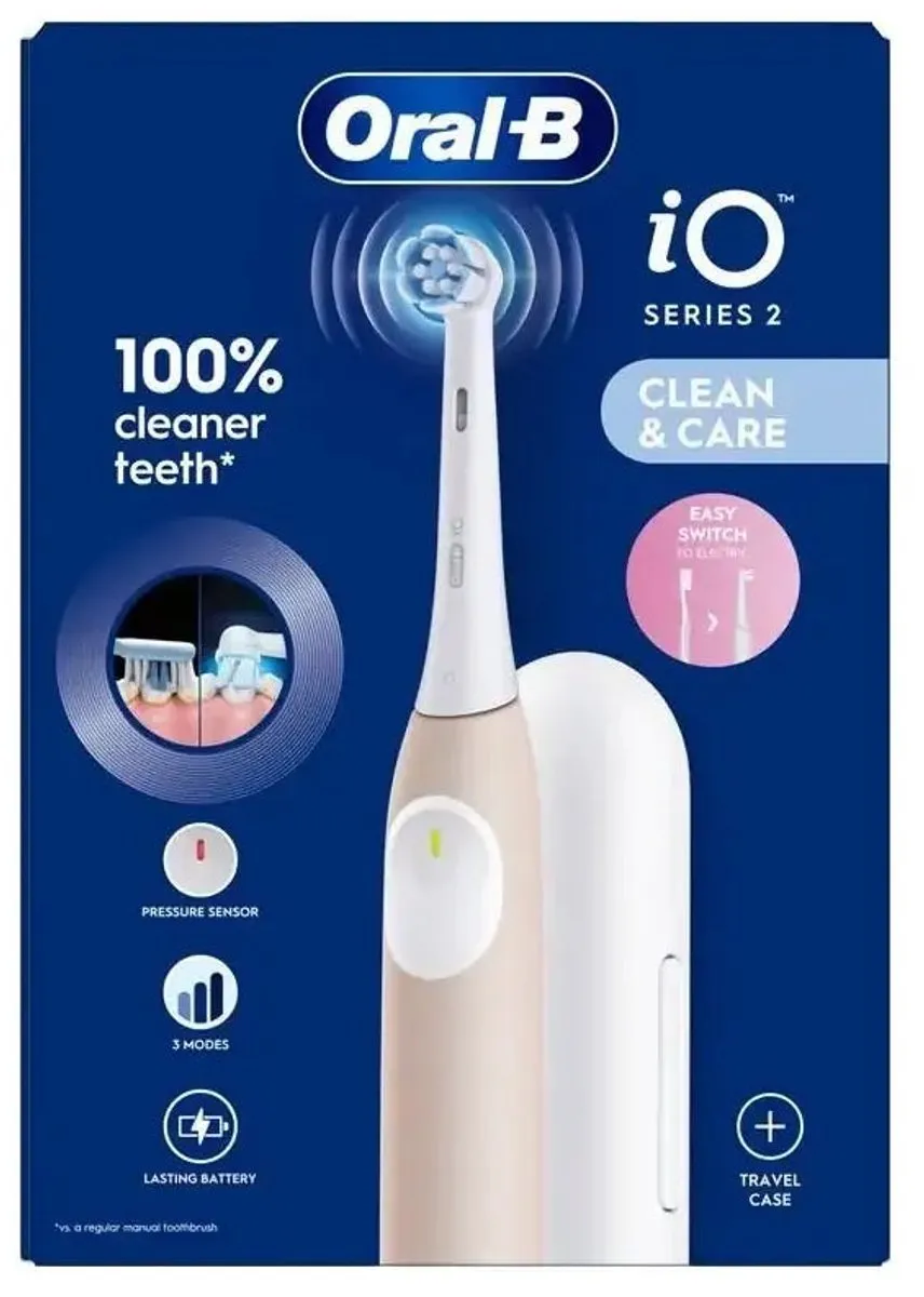Oral-B iO 2 Calm Pink Elektrische Tandenborstel - Roze