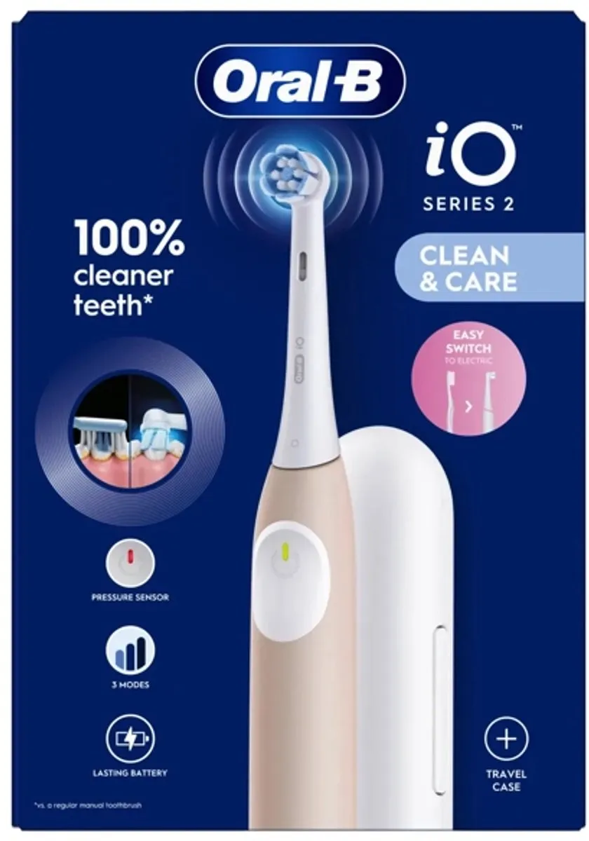 Oral-B iO 2 Calm Pink Elektrische Tandenborstel - Roze