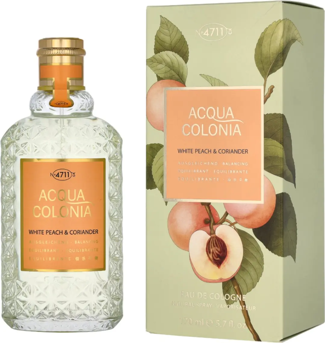 4711 White Peach And Coriander Eau de Cologne 170ml - afbeelding 6 van 6
