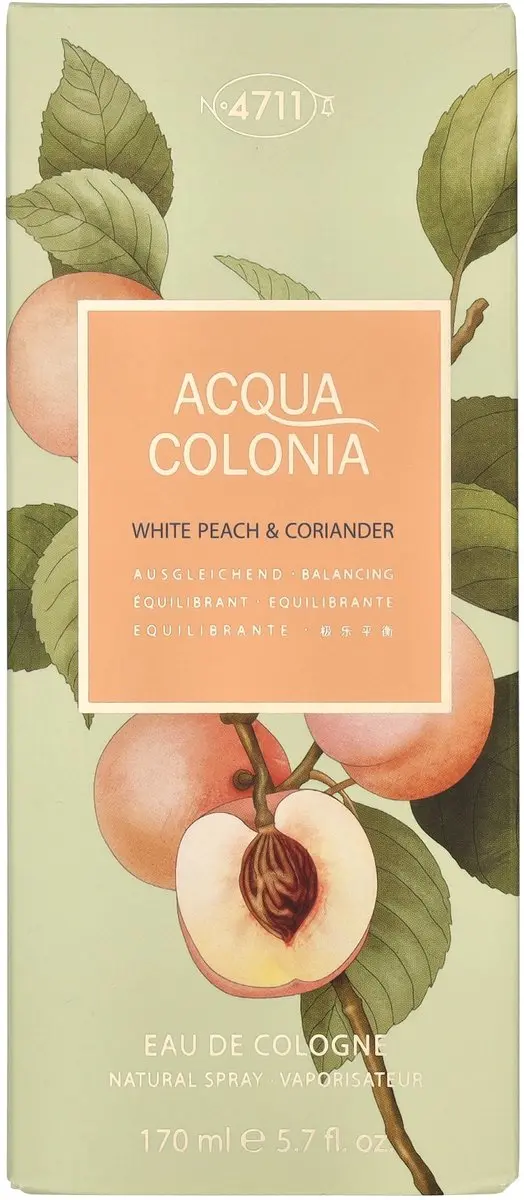 4711 White Peach And Coriander Eau de Cologne 170ml