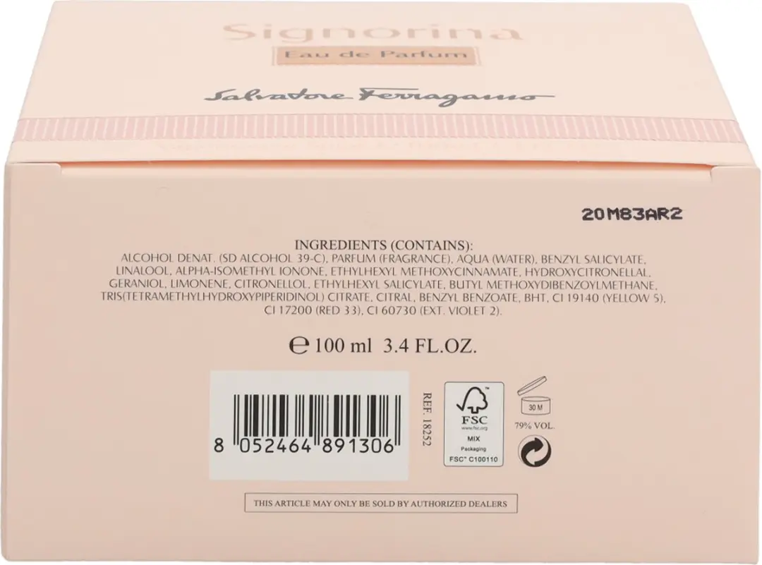 Salvatore Ferragamo Signorina Eau de Parfum 100ml