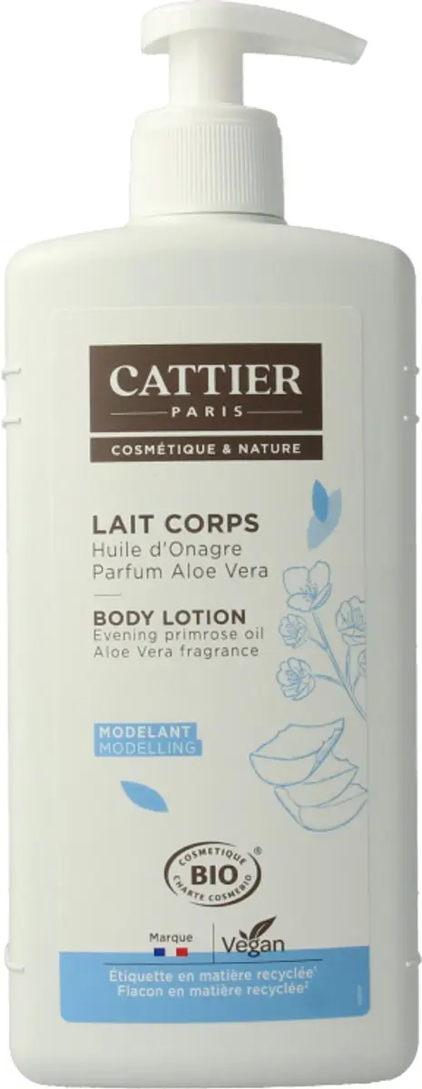 Cattier Bodylotion Aloe Vera/Primrose 500ml