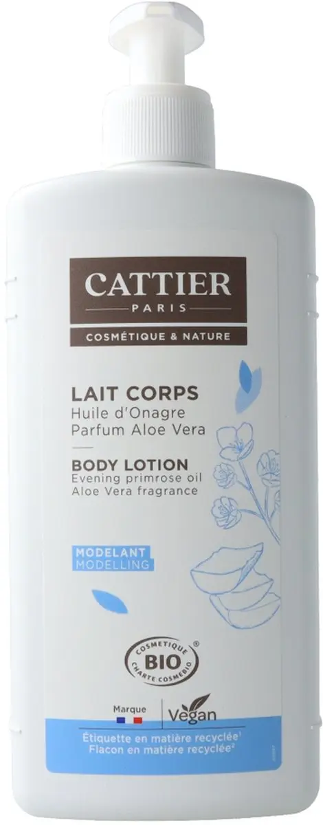 Cattier Bodylotion Aloe Vera/Primrose 500ml